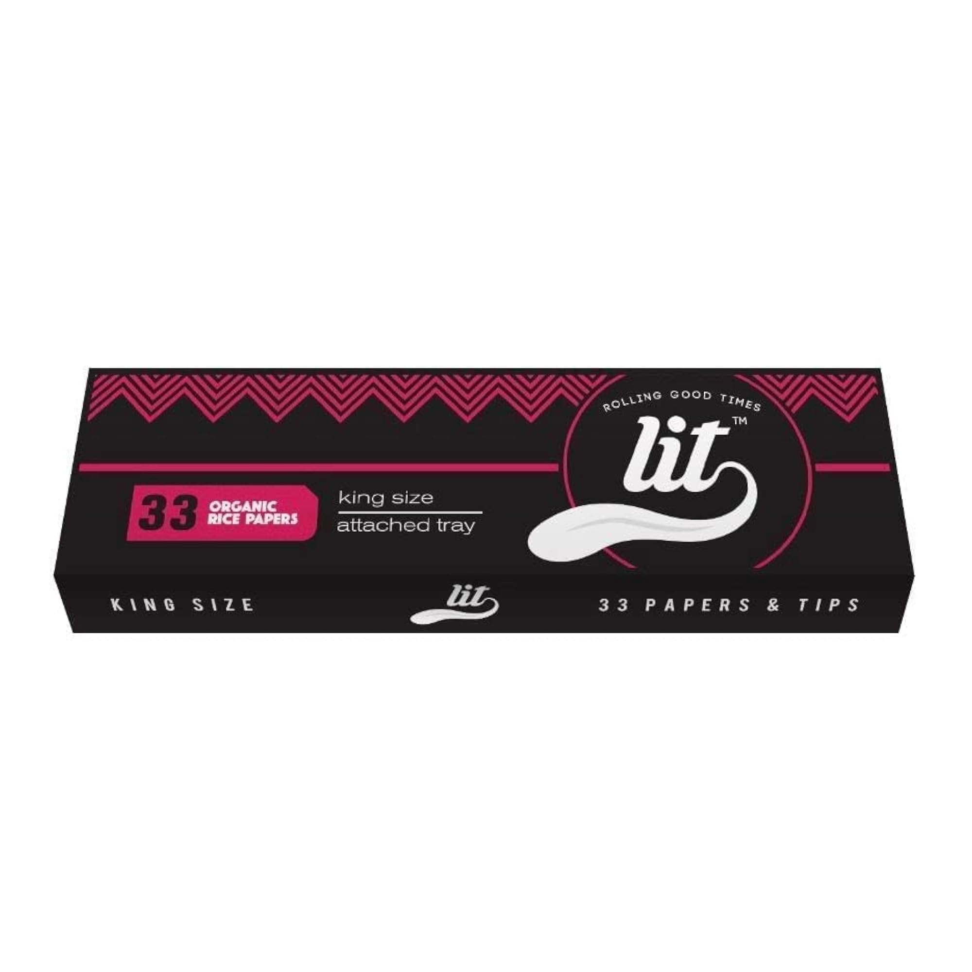 Pro Pack White Unbleached Rolling Papers with Roaches